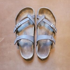 Birkenstock Womens Mayari Size 39 Womens 8.5 Brown